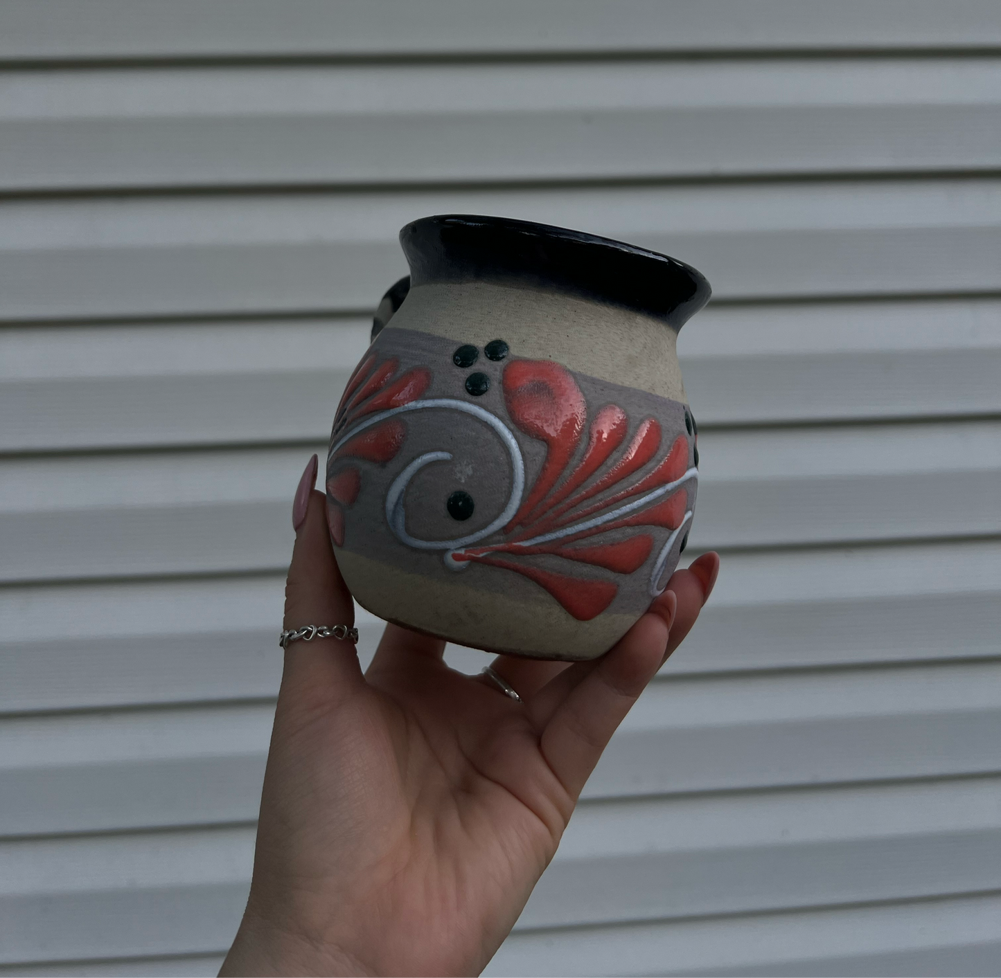 Traditional Purple Artesanal Mug