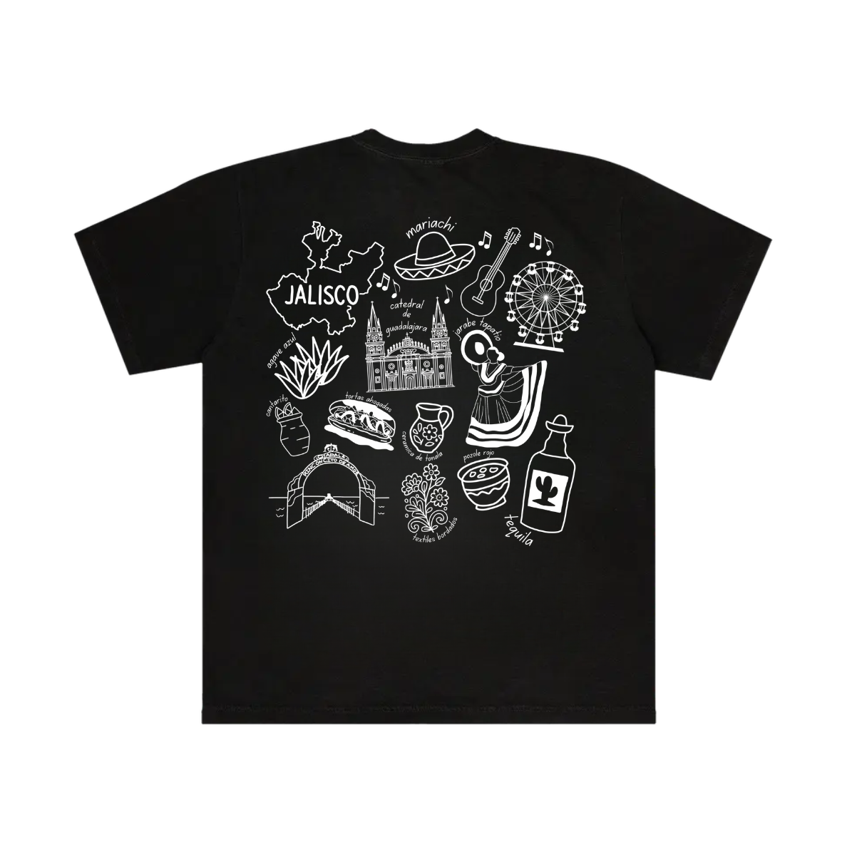 México State Sweater Front Design