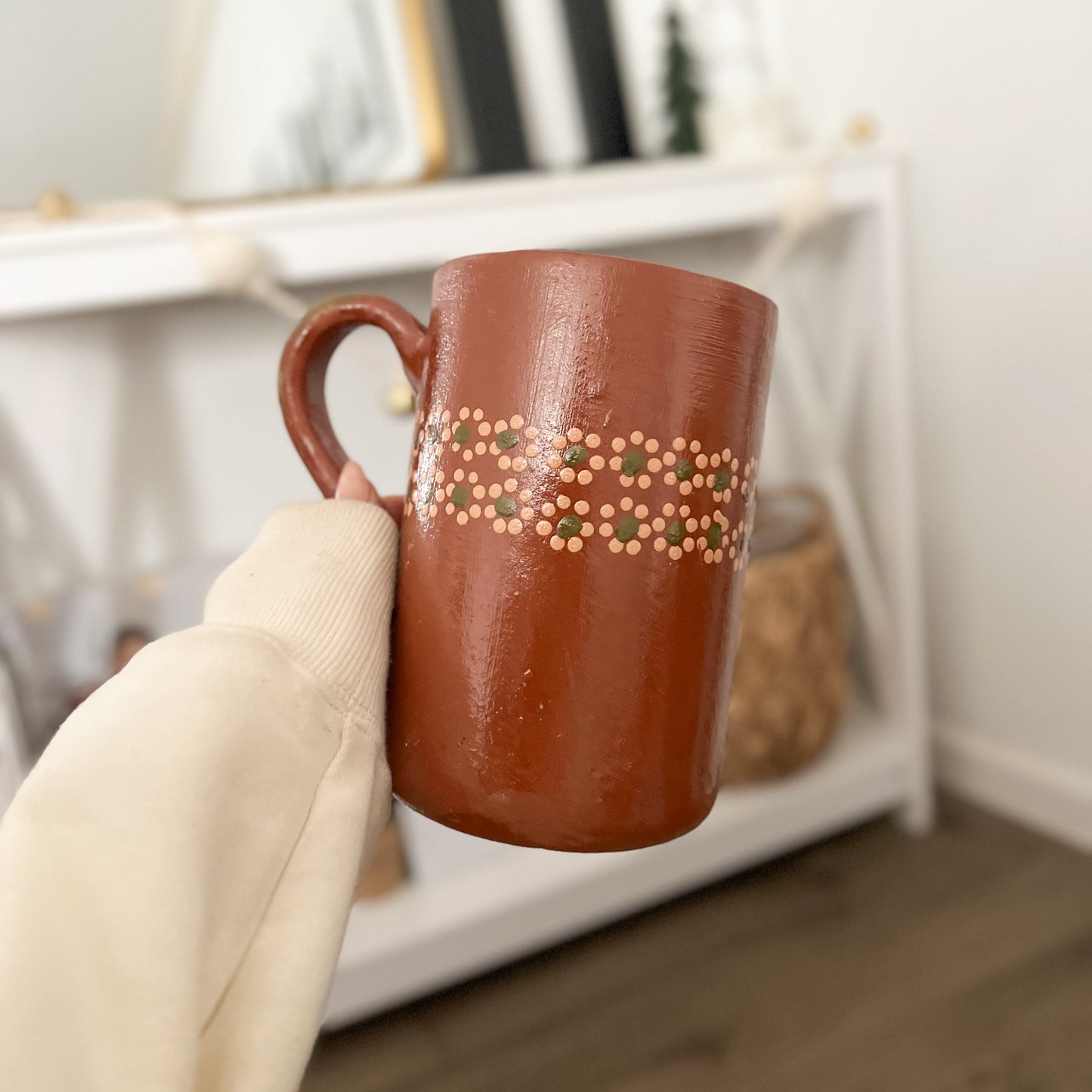 Mexican Traditional Large Cup Tarro 1L