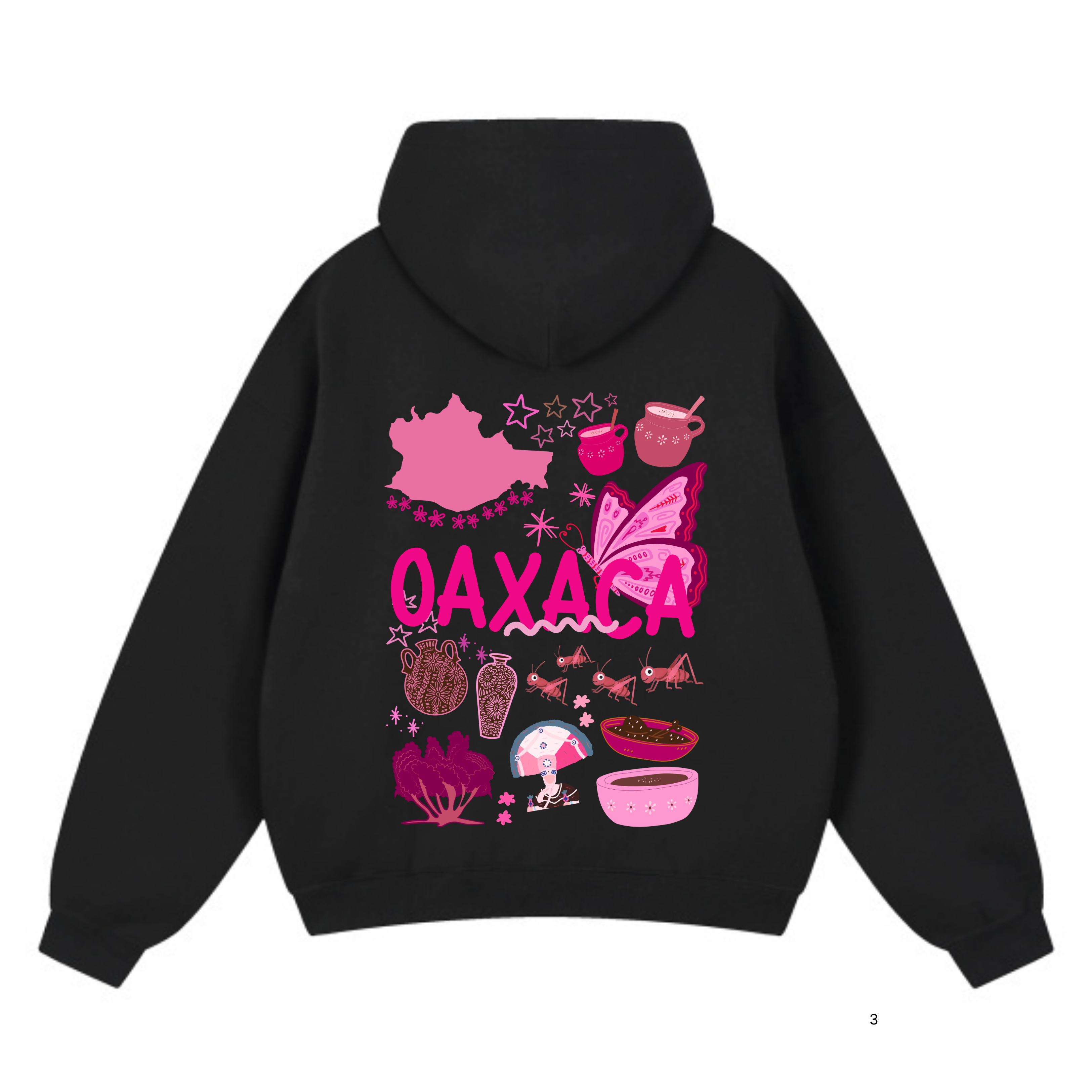 Oaxaca Pink Herencia Sweater – Artesania Diaz