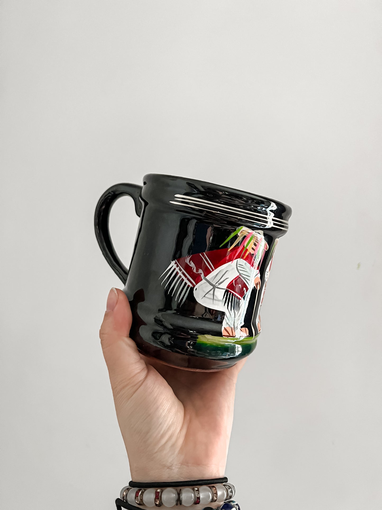Danza Michoacan Squared Barro Mug