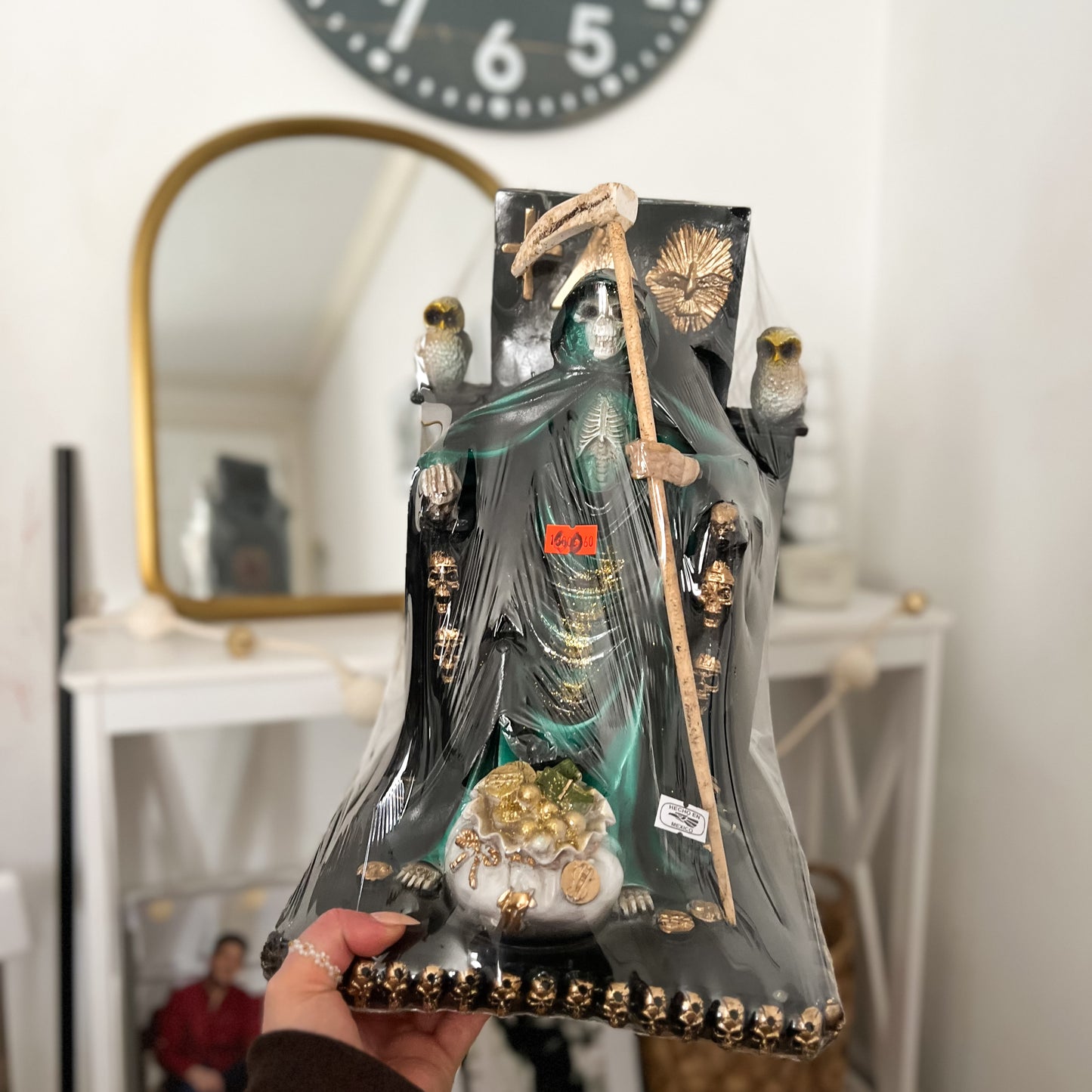 La Santa Muerte Statue Decor