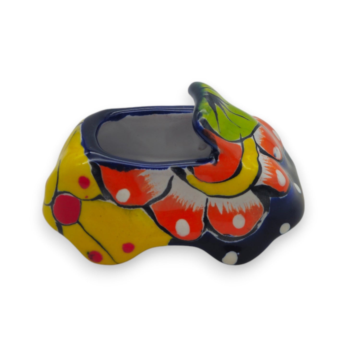 Mini Talavera Car Planter | Hand-Painted Mexican Figurine