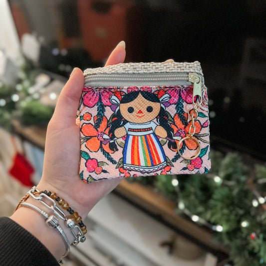 Mexican Traditional Coin Bag Wallet