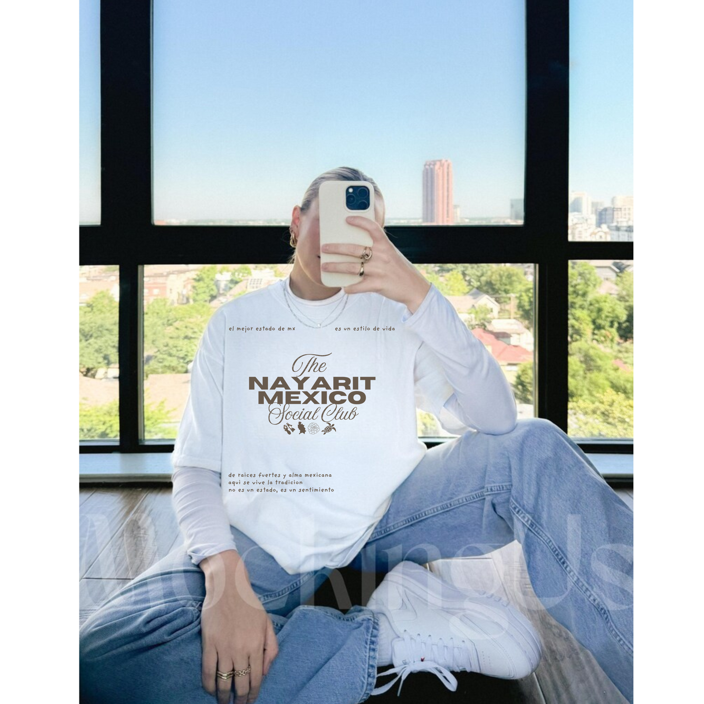 Nayarit Social Club Crewneck • Tee