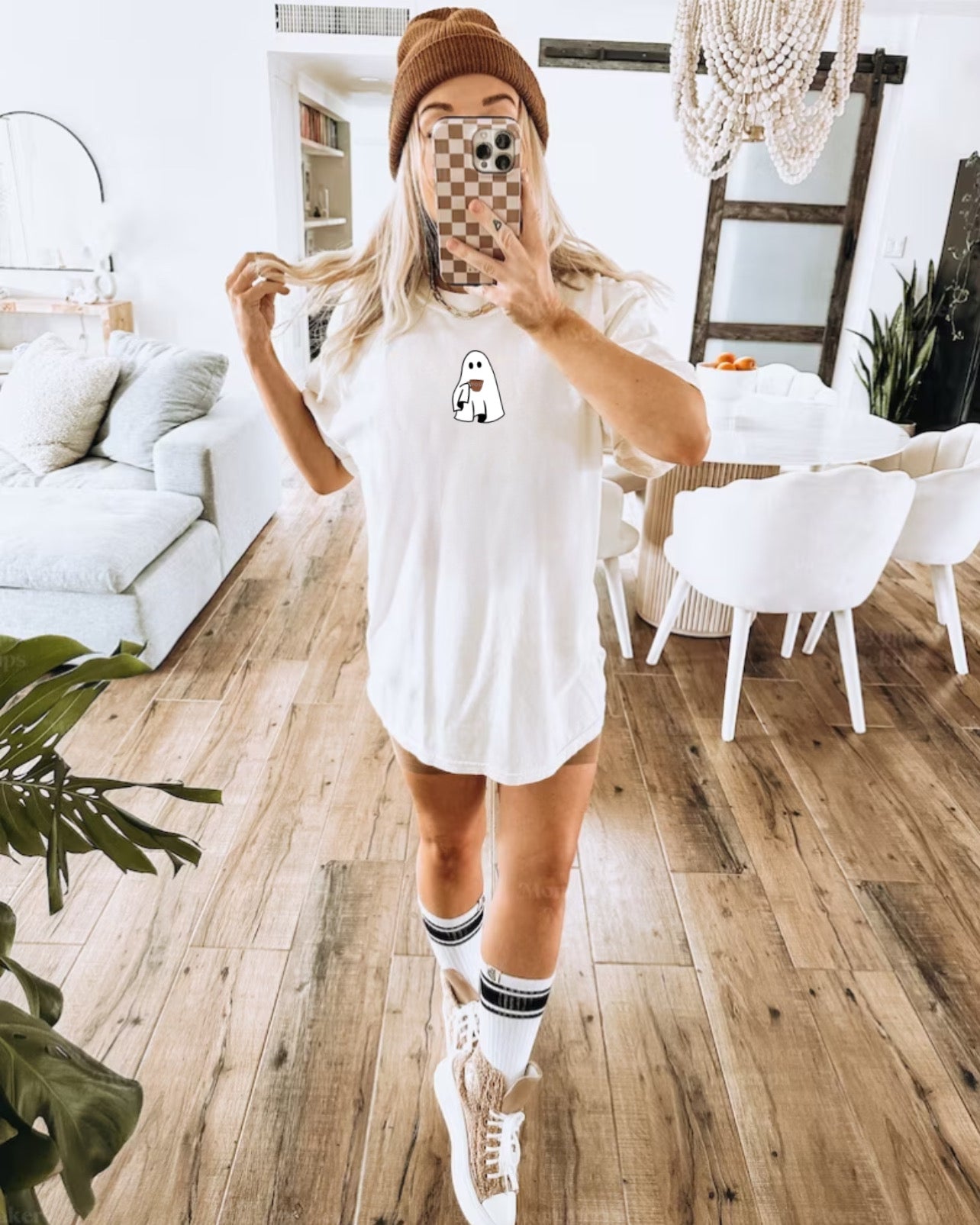 Boo Con Su Tazita • DTF Tee