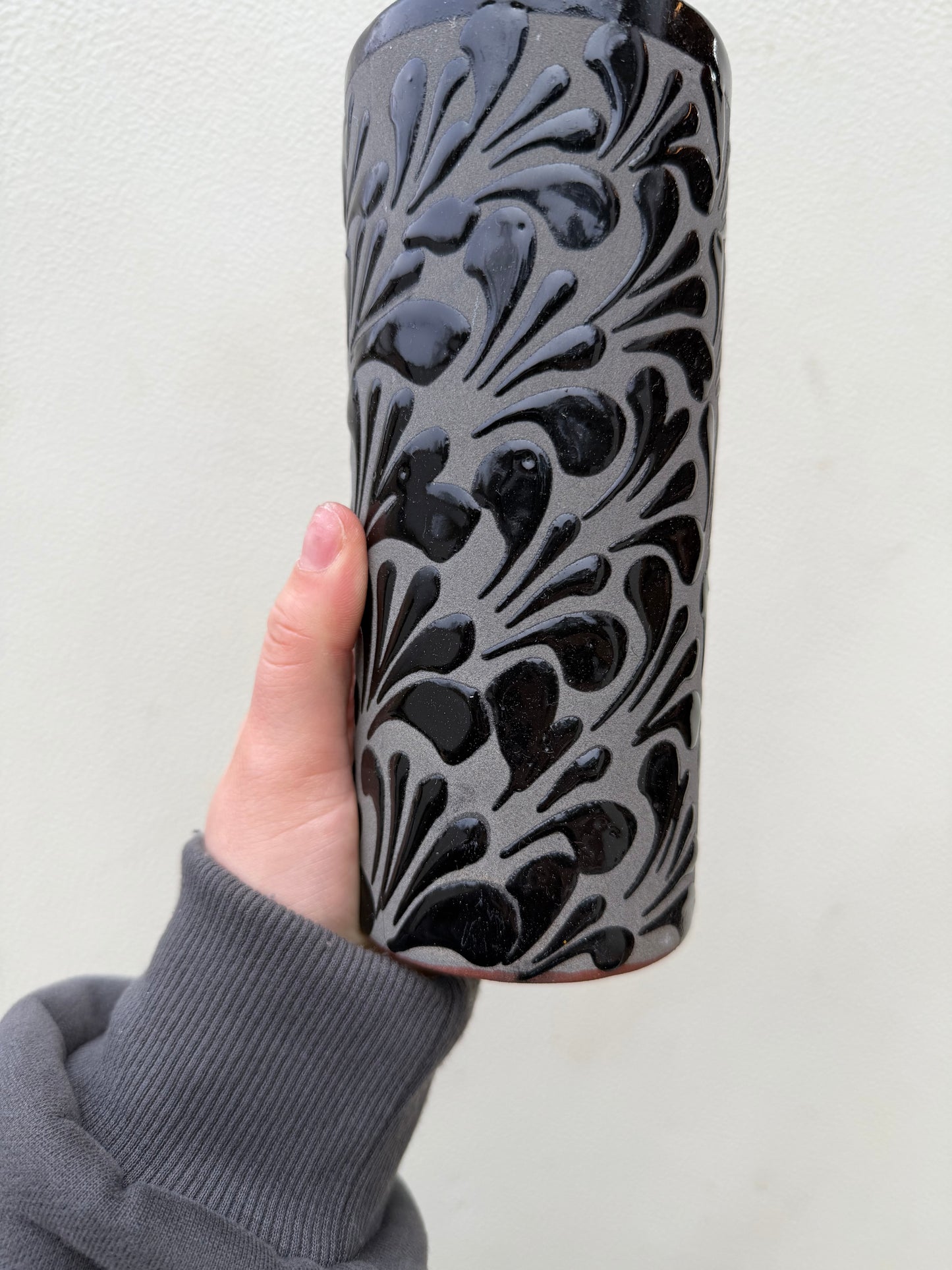 Black & Gray Mexican Barro Cup