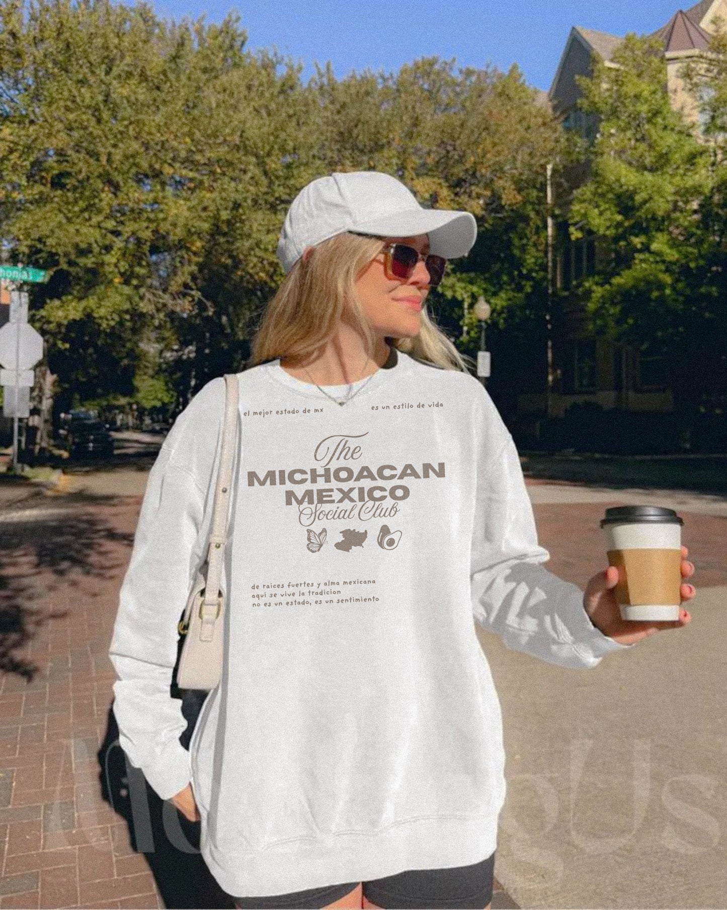 Michoacan Social Club Crewneck • Tee