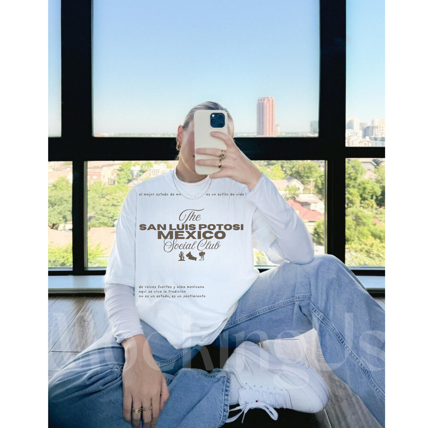 SLP San Luis Potosí Social Club Crewneck • Tee