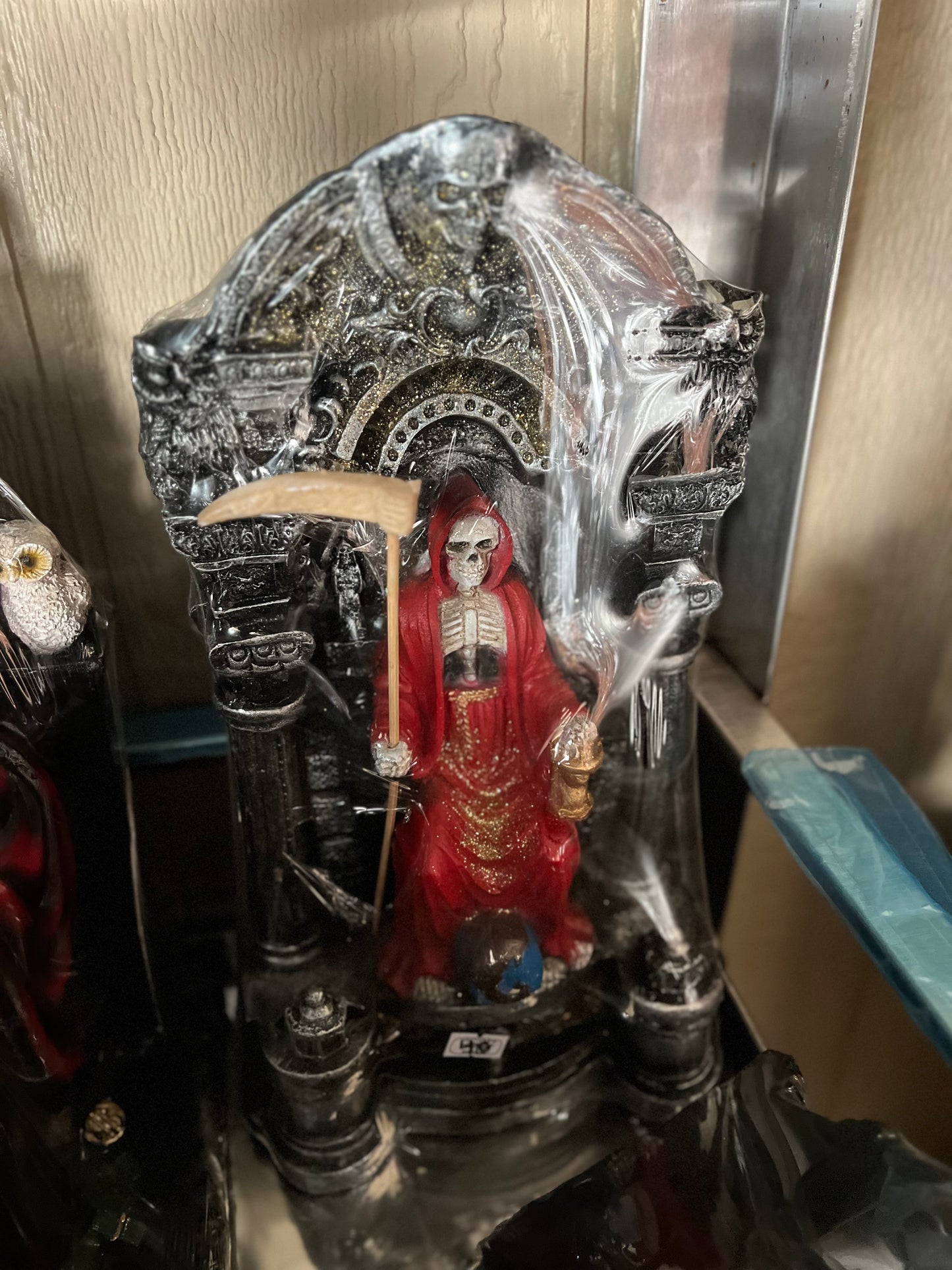 La Santa Muerte Statue Decor