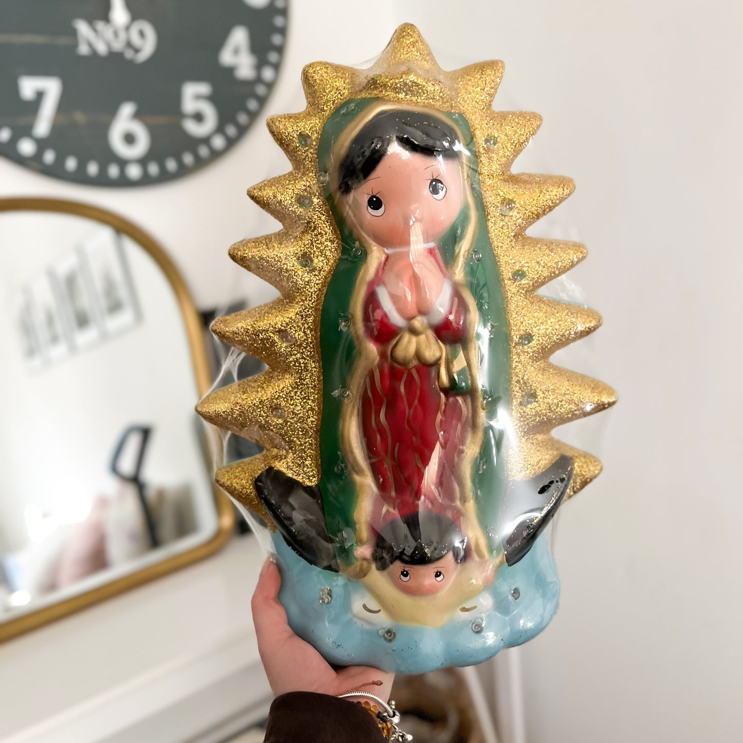5 LIGHT OPTIONS Virgencita Nightlamp