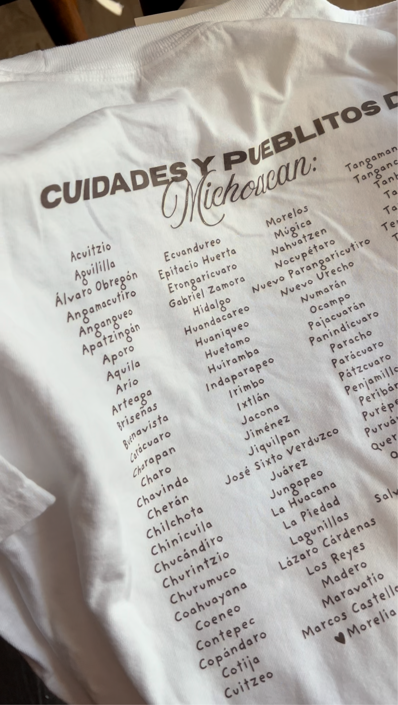 Michoacan Social Club Crewneck • Tee