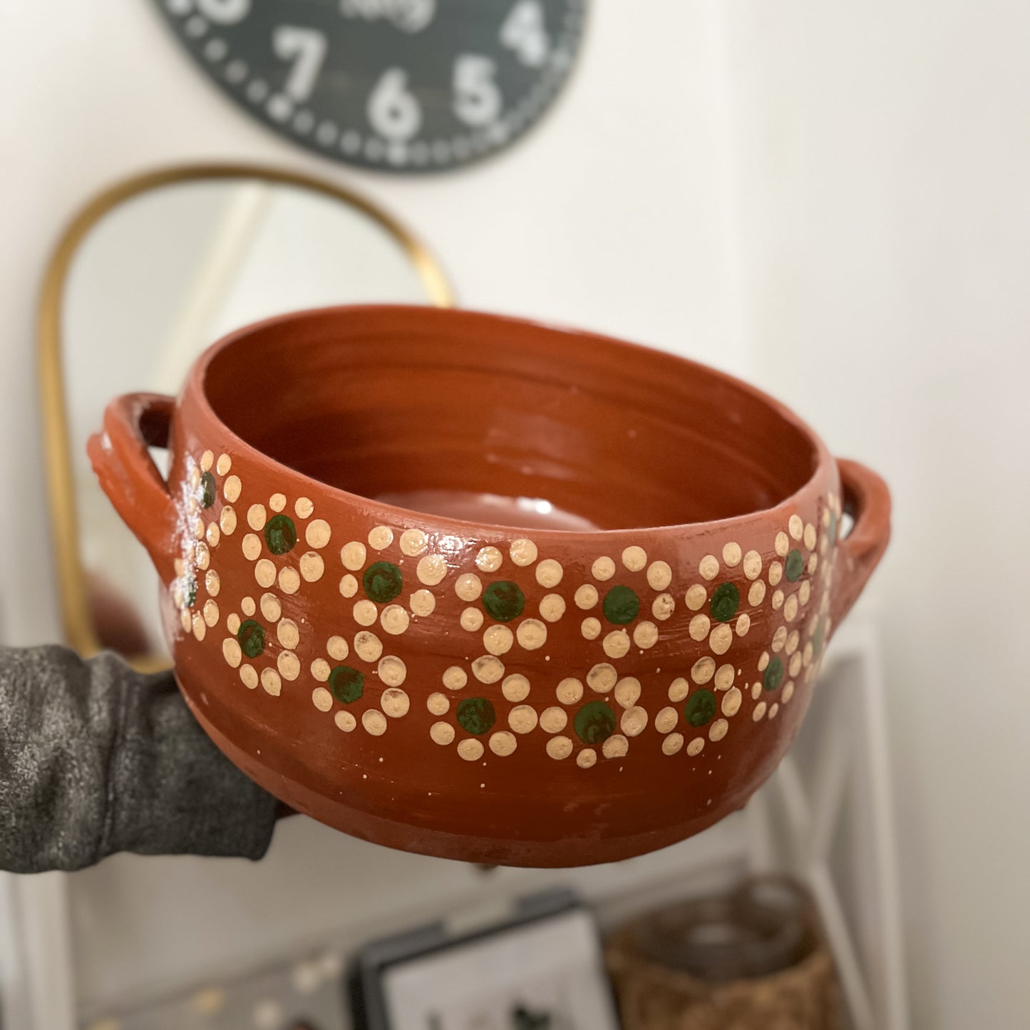 Mexican Traditional Pottery Pot