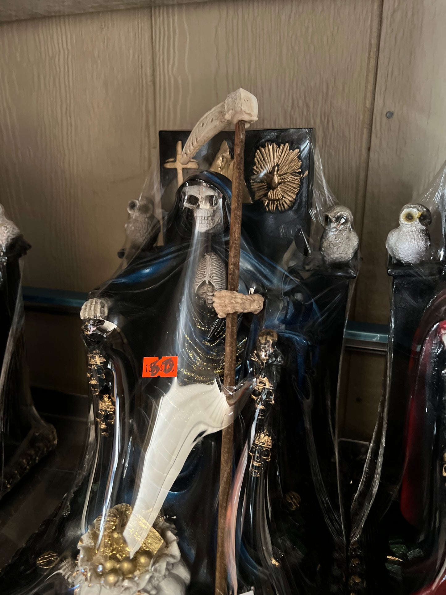 La Santa Muerte Statue Decor