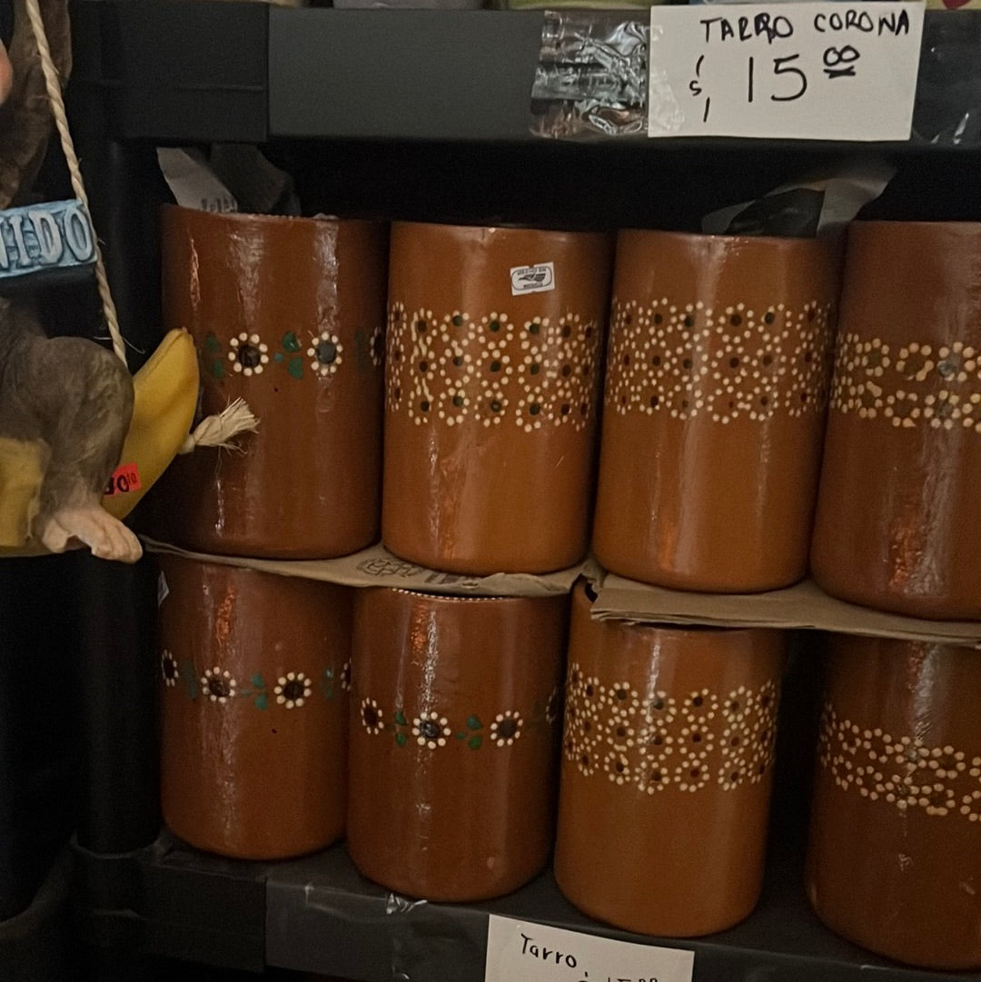 Mexican Traditional Large Cup Tarro 1L
