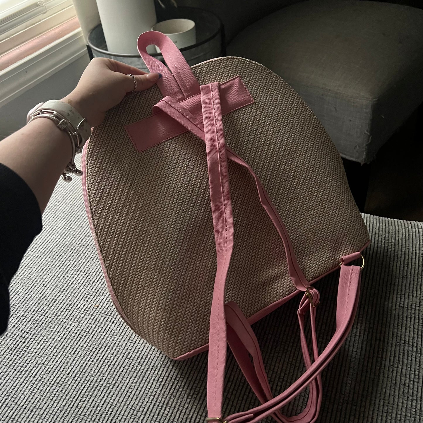 Frida Kahlo Pink Artisan Back Pack