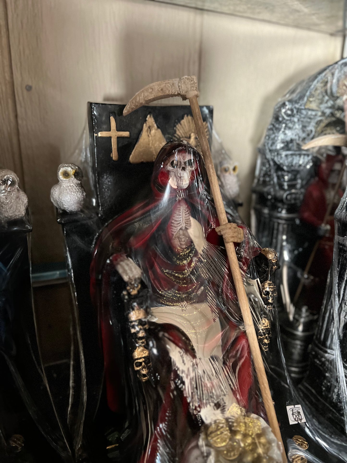 La Santa Muerte Statue Decor