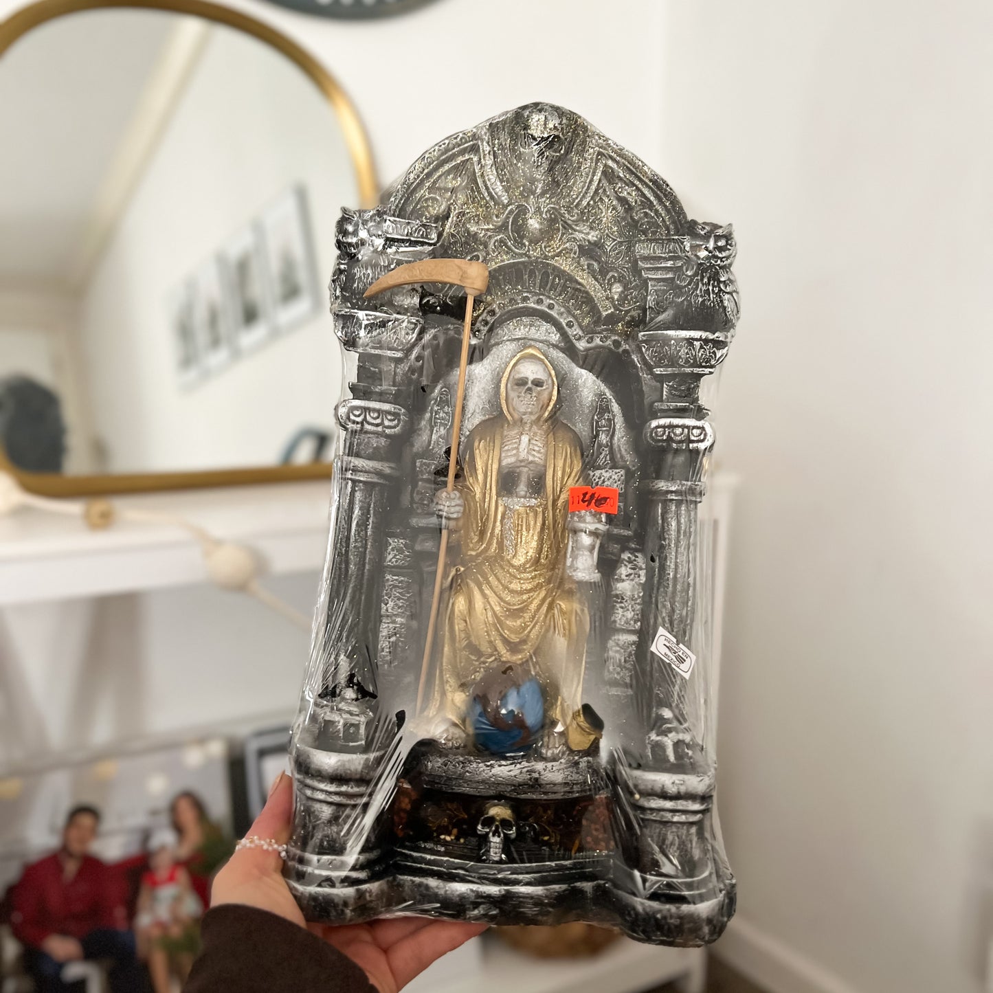 La Santa Muerte Statue Decor
