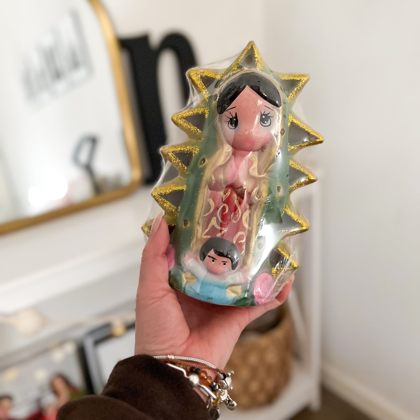 Small Traditional Virgencita Nightlamp