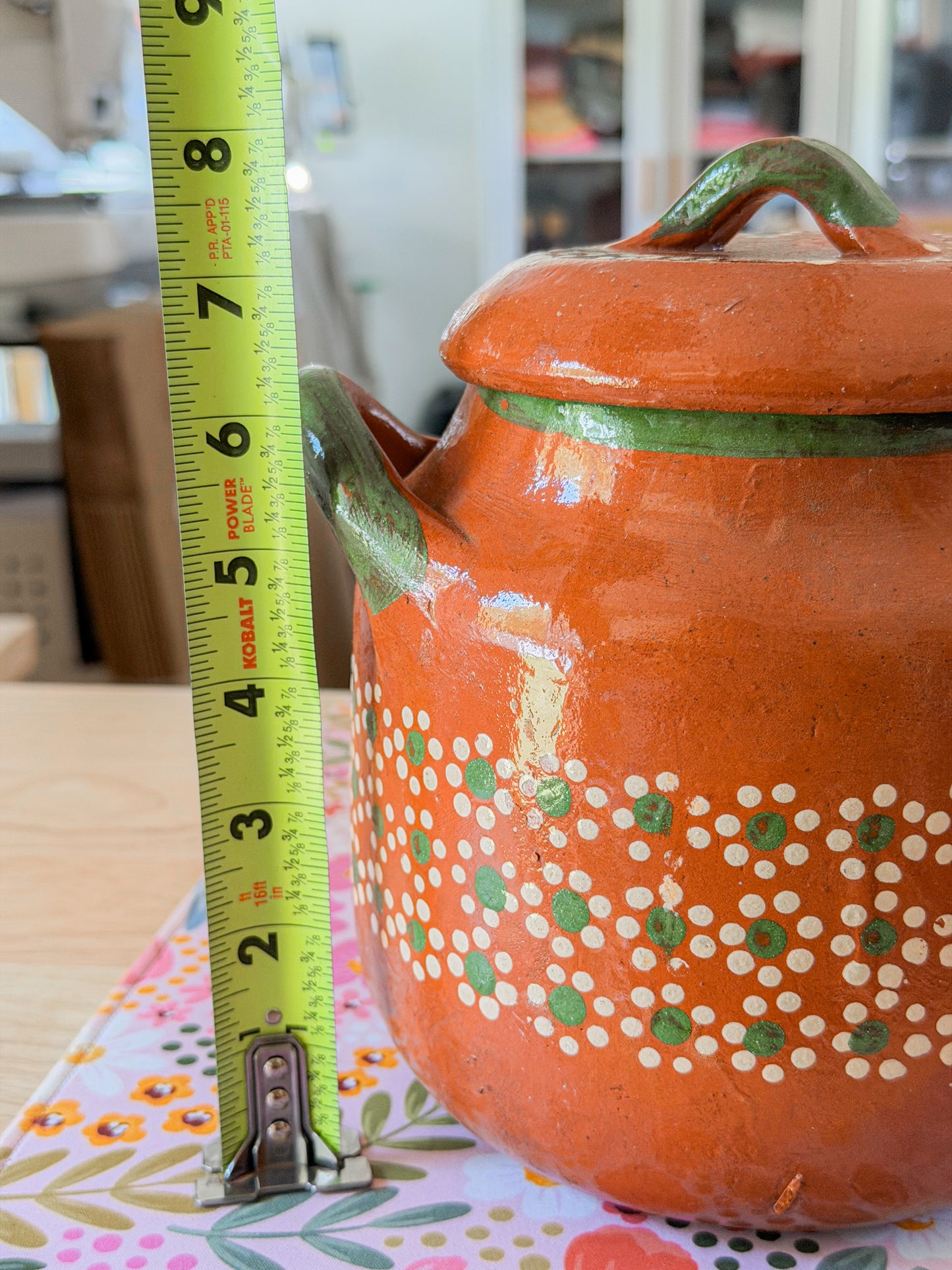 Small 1/2kg Barro Ollita with Lid