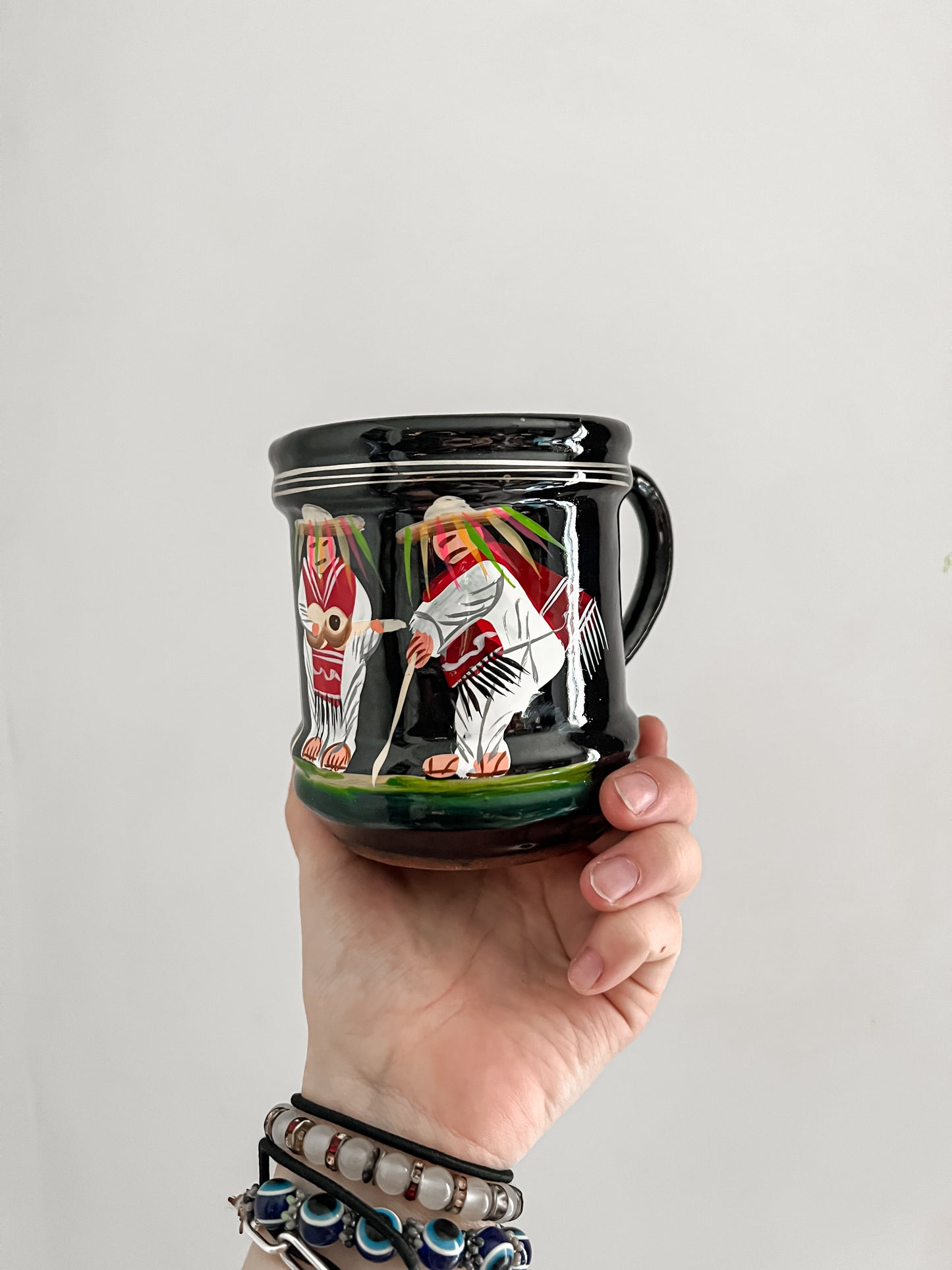 Danza Michoacan Squared Barro Mug