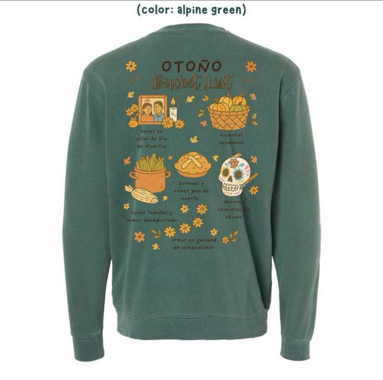 Otoño Bucketlist Sweater | Shirt