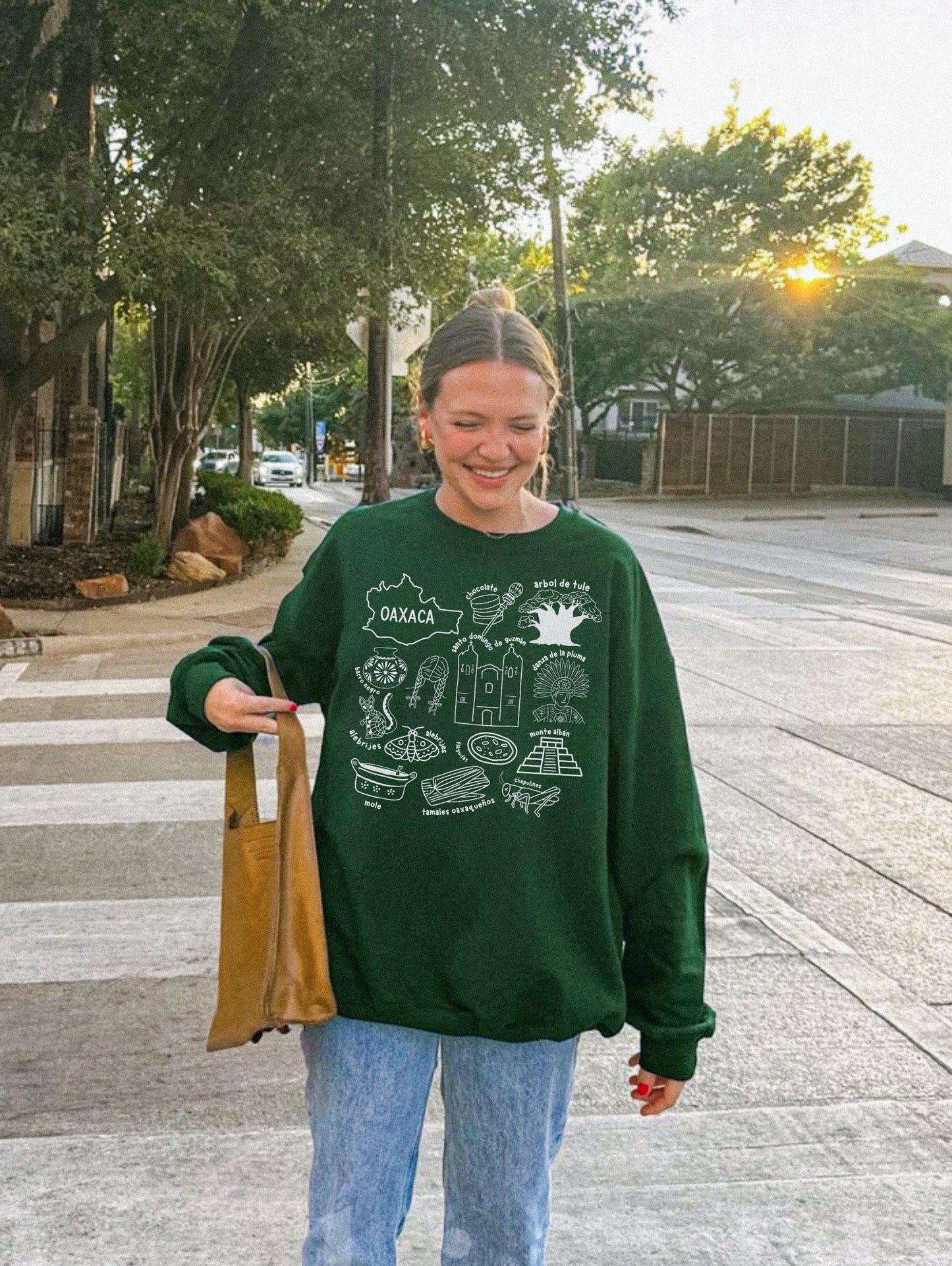México State Sweater Front Design
