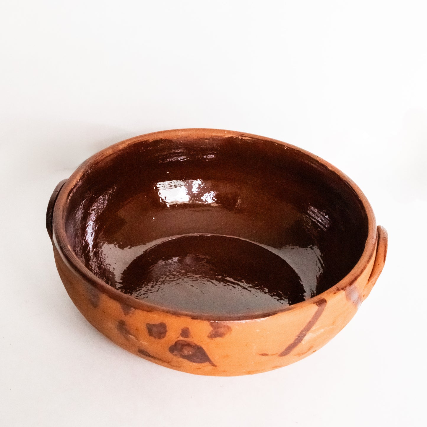 Traditional Mexican Clay Cazuela (Sin Tapa)