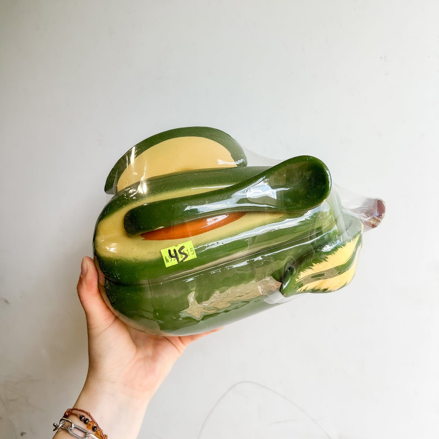 Avocado Container with Salt Shaker