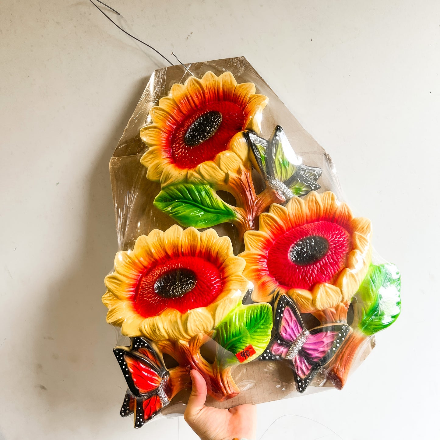 3 Piece Set of Sunflowers Wall Decor