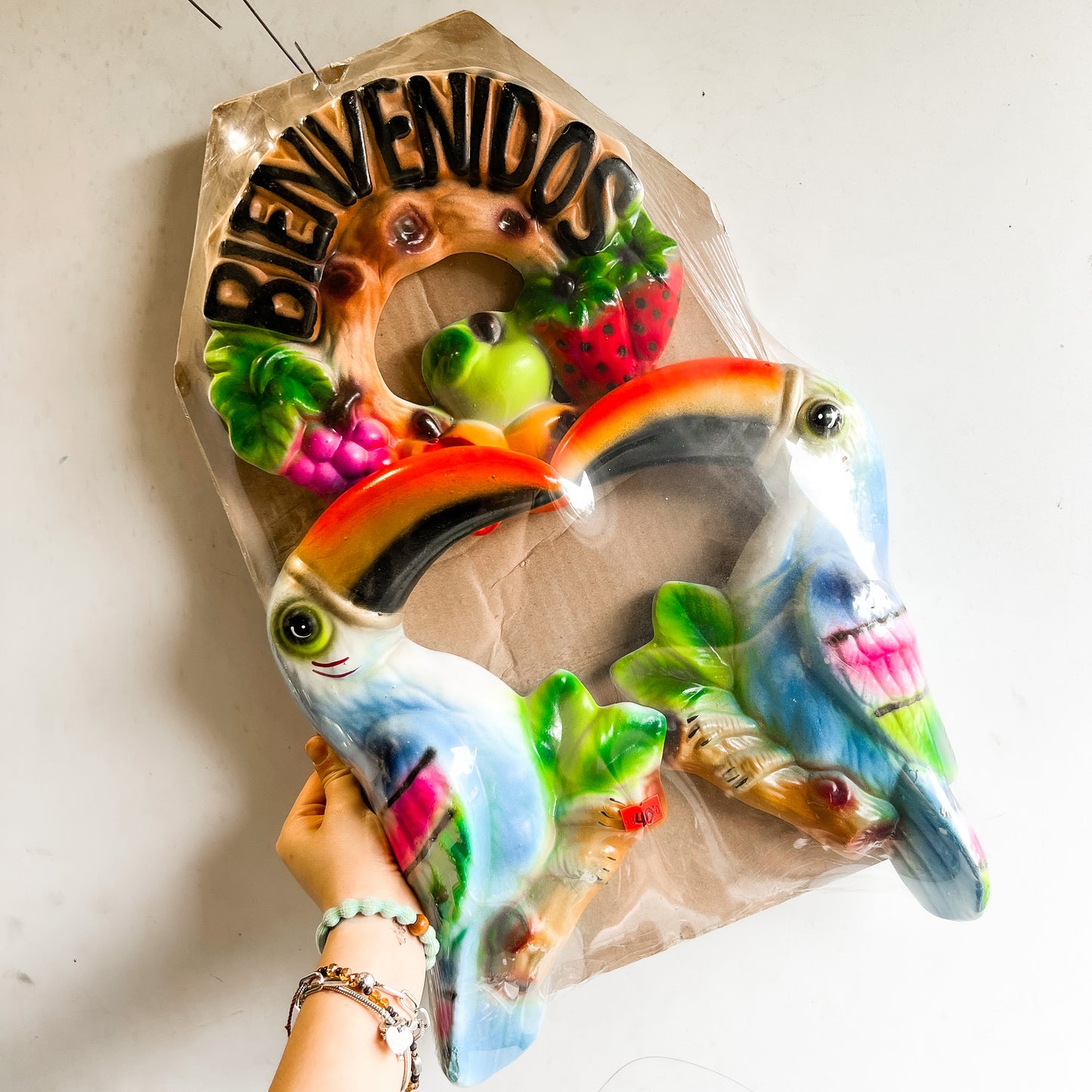 Wall Decor “Bienvenido” Tucanes