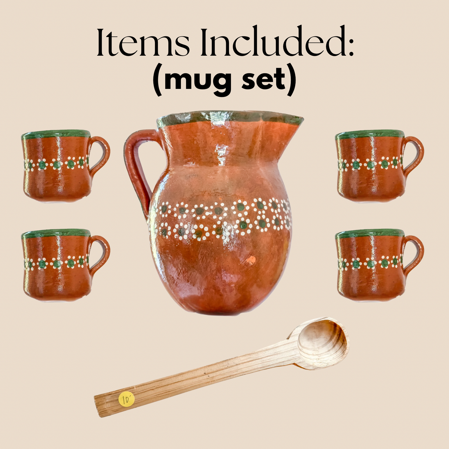 Cafe de Olla Barro 6pc Gift Set