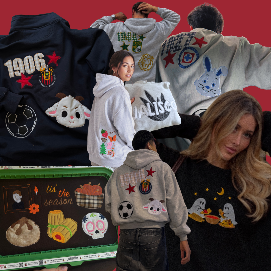 hoodies bordados