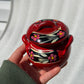 Mini Hand-Painted Mexican Clay Pot with Lid