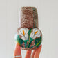 Small Hand Painted Cantaro with Cup
