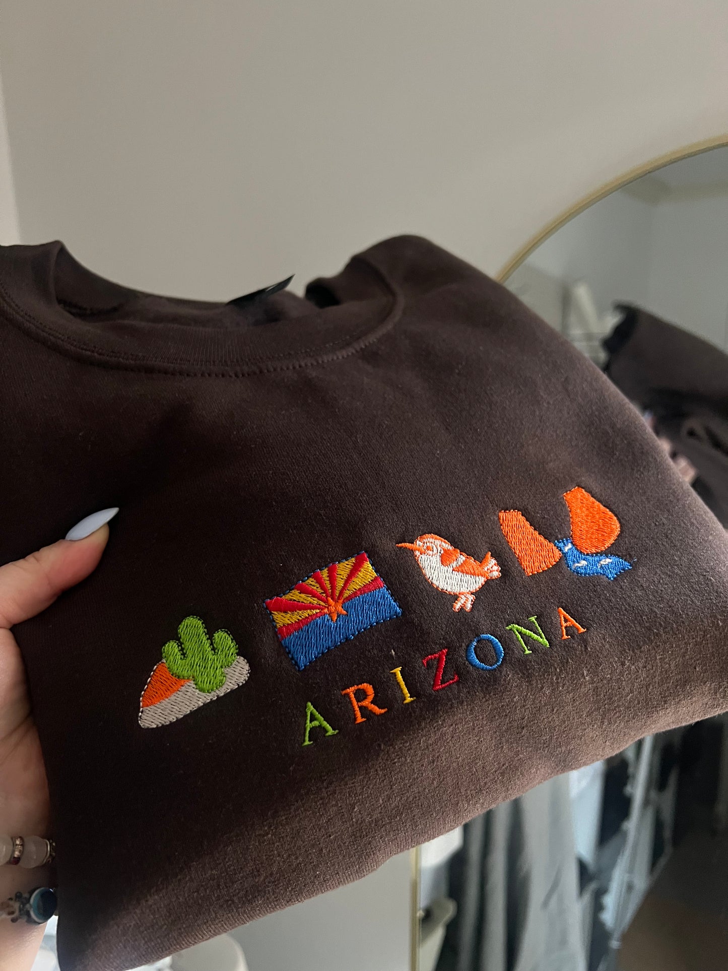 ARIZONA State • Embroidered Sweater/Shirt