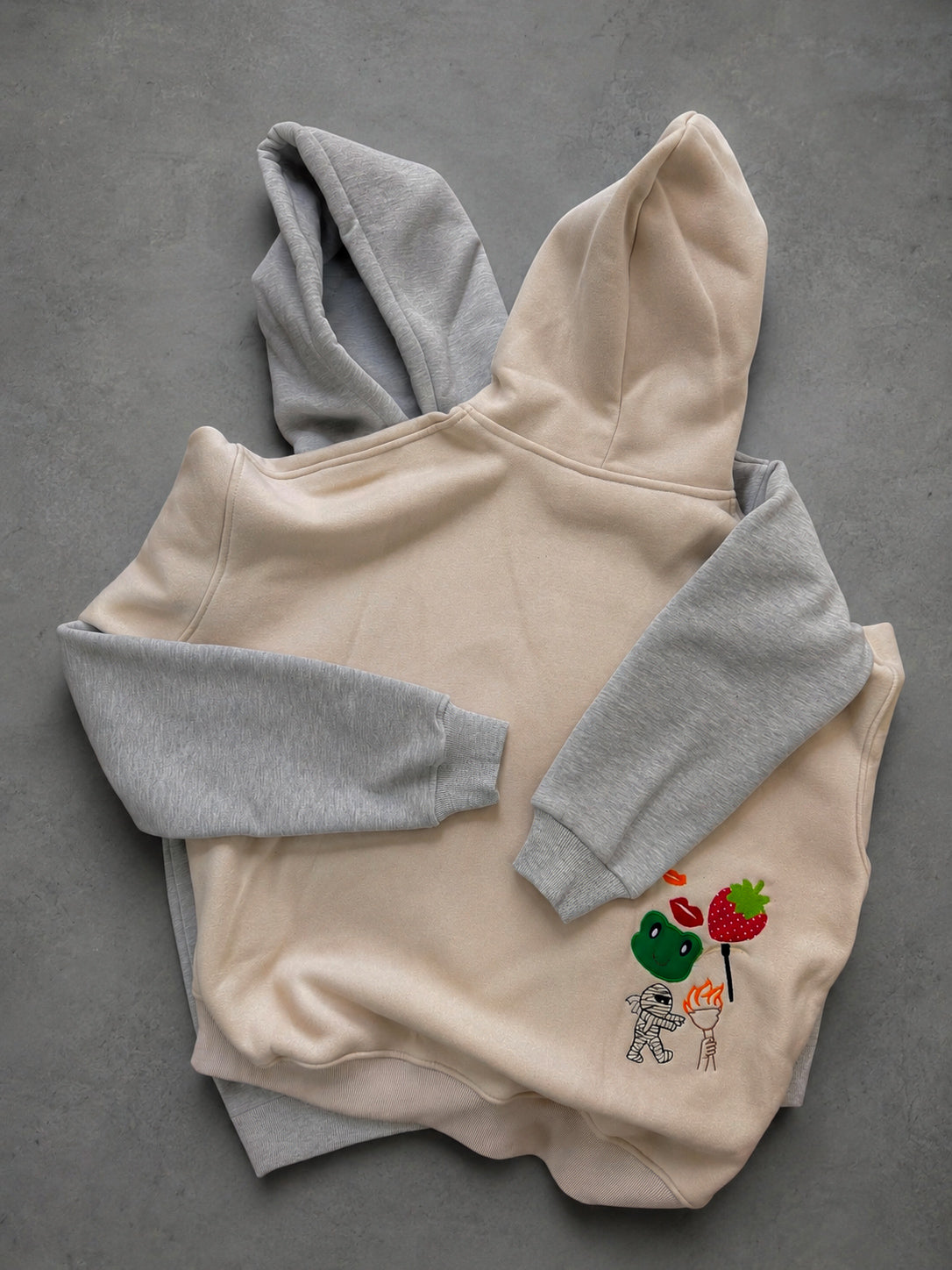 Mexico States Embroidery & Appliqué Oversized Hoodie