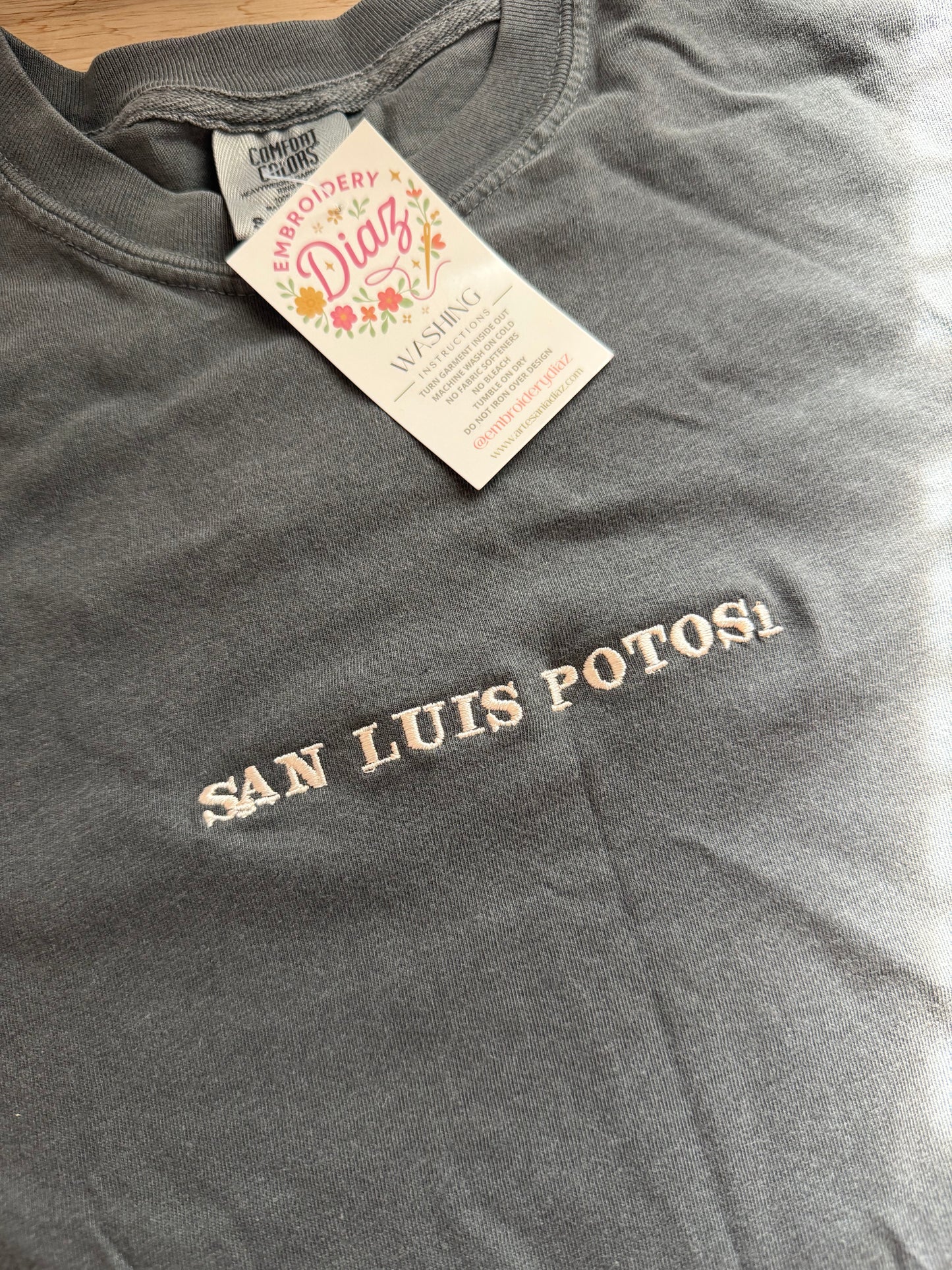 SLP Tshirt Back Design w/ Embroidery