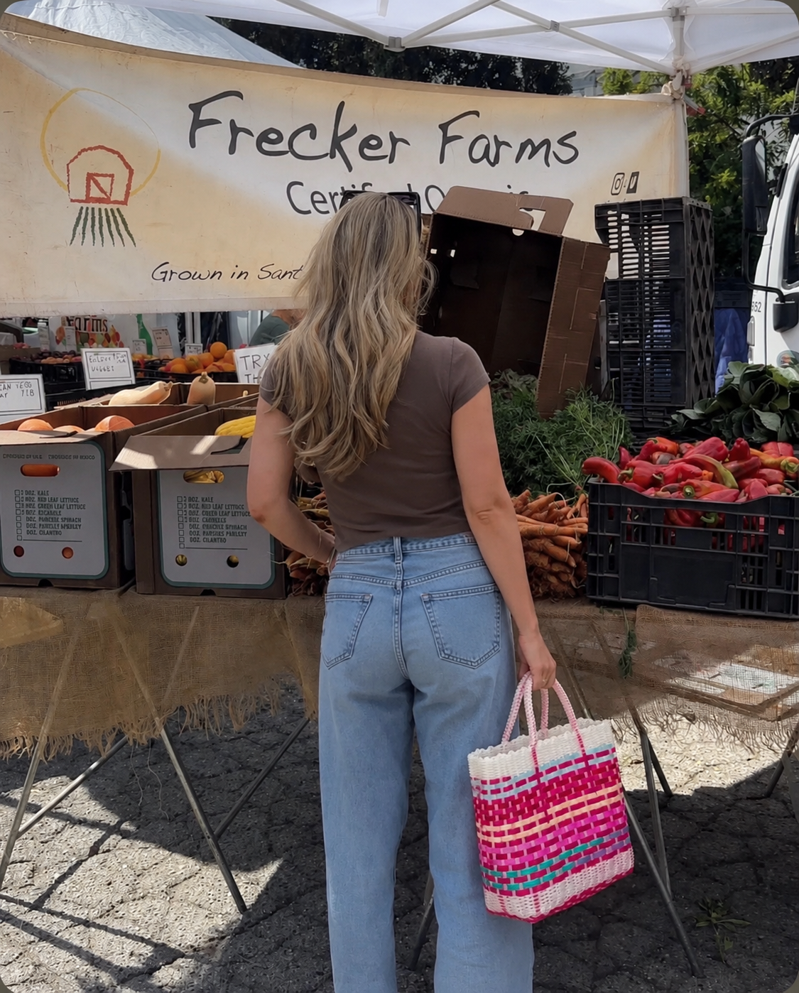 Mexican Handwoven Market Bag