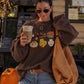 ’Tis the Season Appliqué Embroidered Sweatshirt