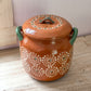 Mexican Barro Bean Pot Sin Plomo