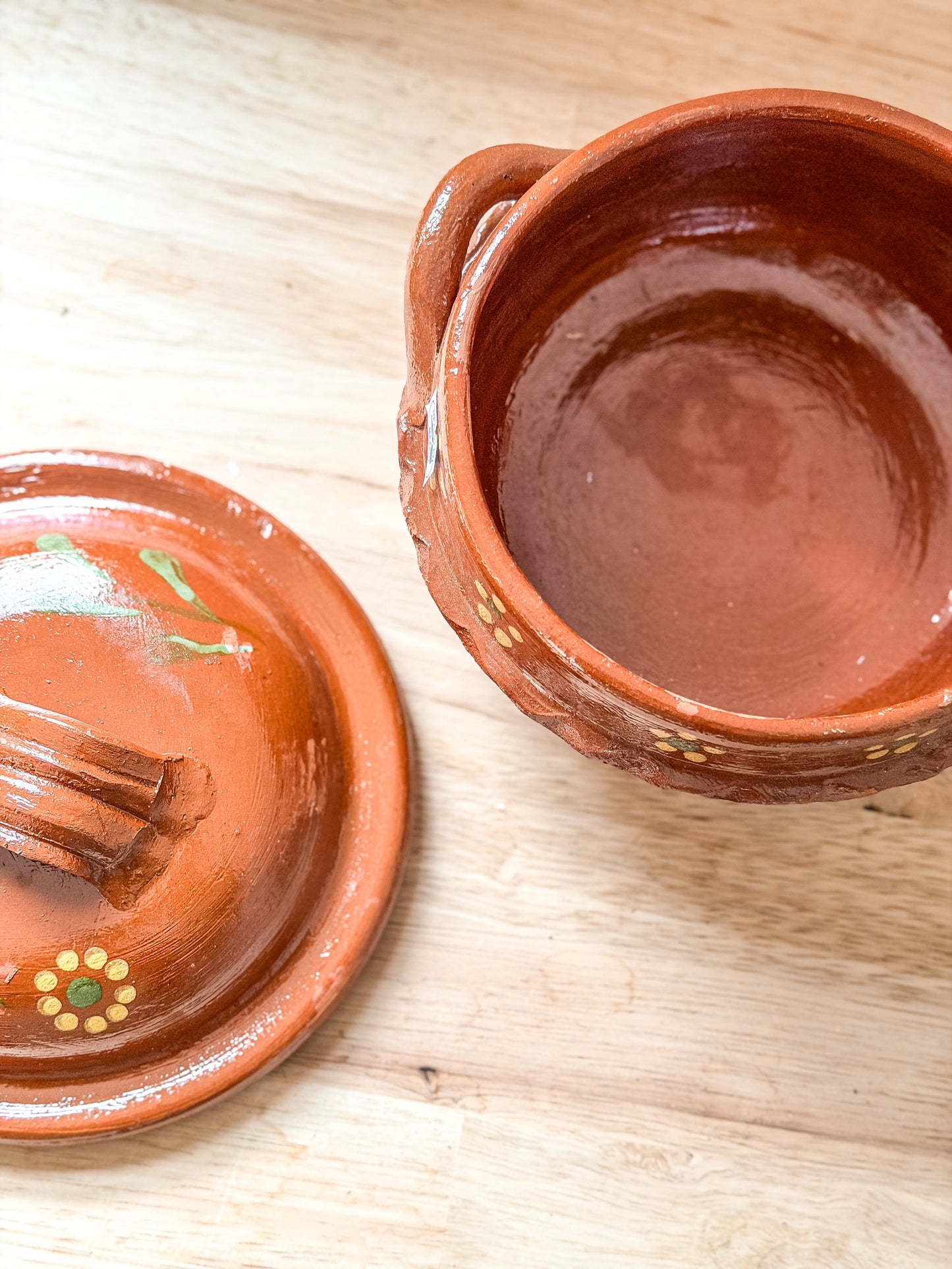 Barro Cazuela Con Tapa