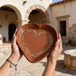 Heart-Shaped Barro Plate
