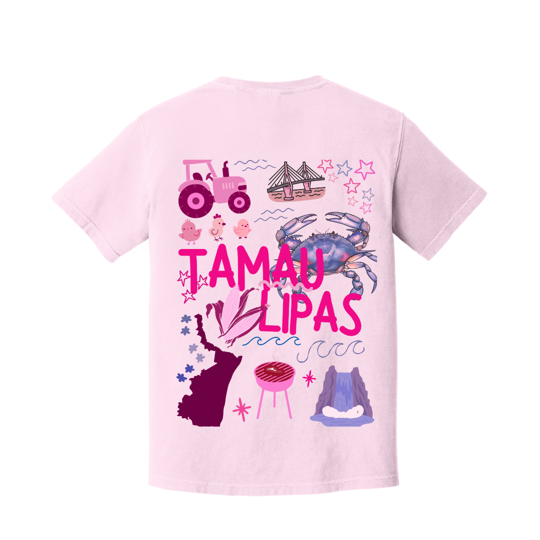 Mexico States Pink Herencia Tee Collection