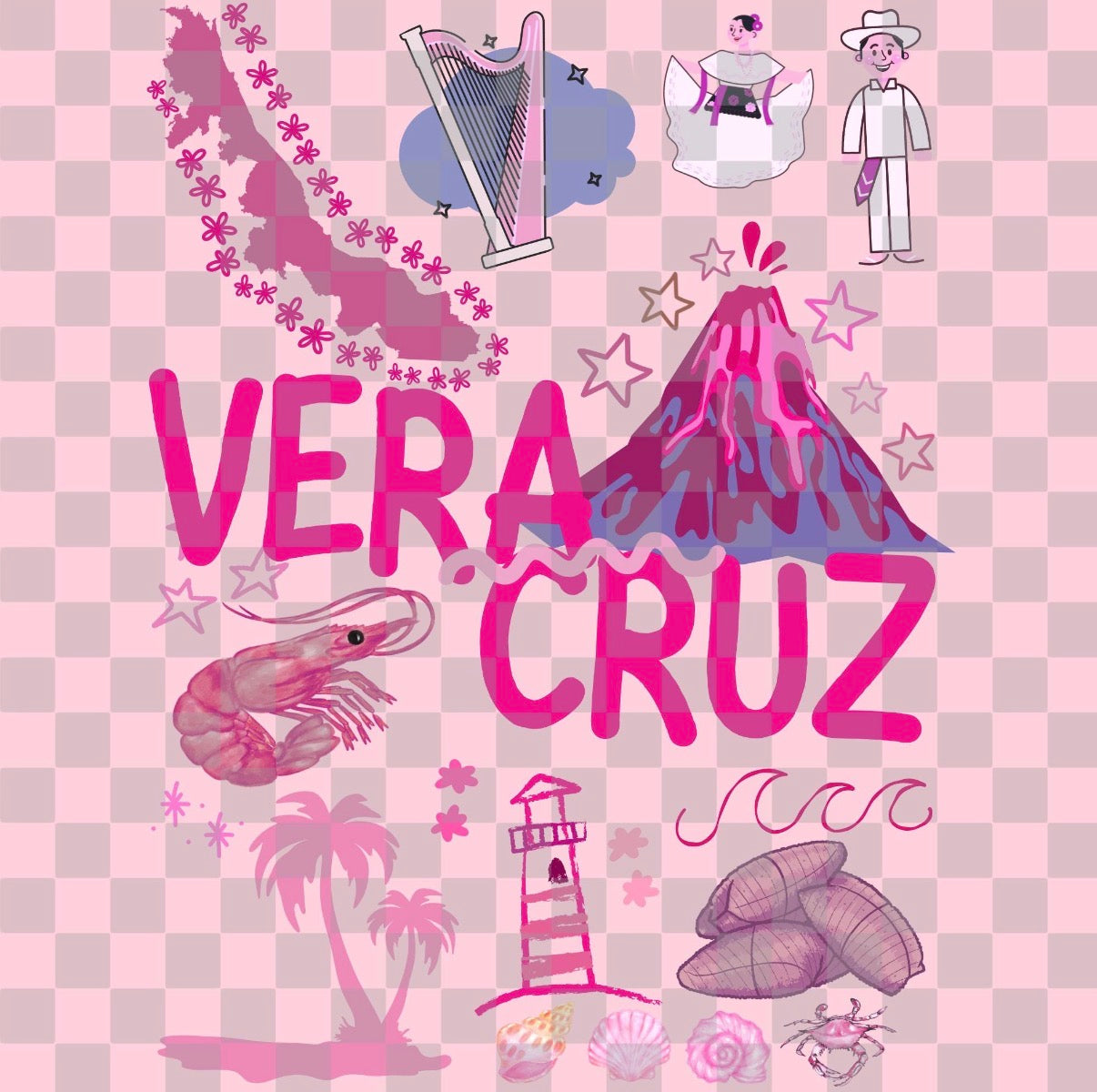 Pink Herencia DTF Transfer 5 Bundle 12x17” Ready to Press Heat Transfer