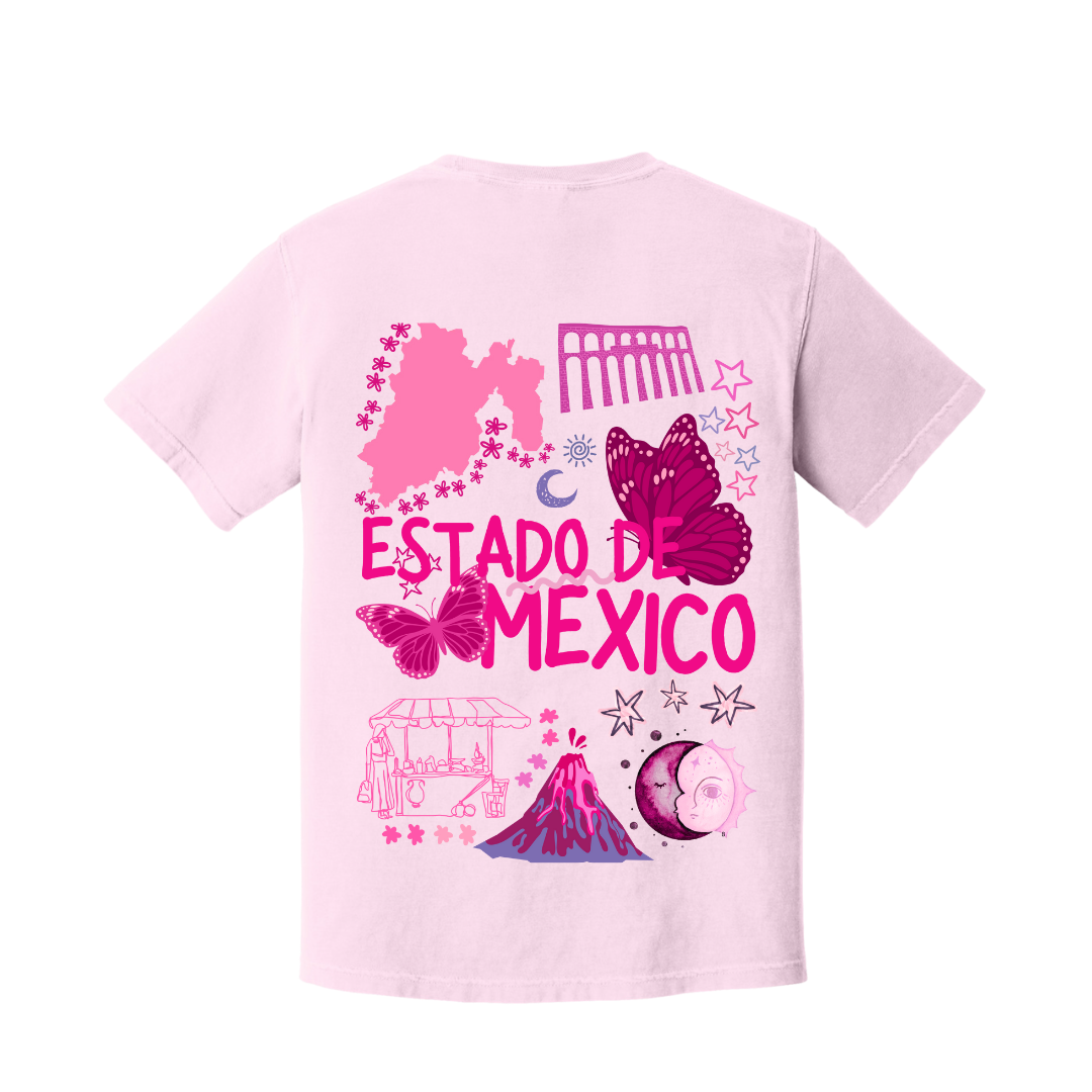 Mexico States Pink Herencia Tee Collection