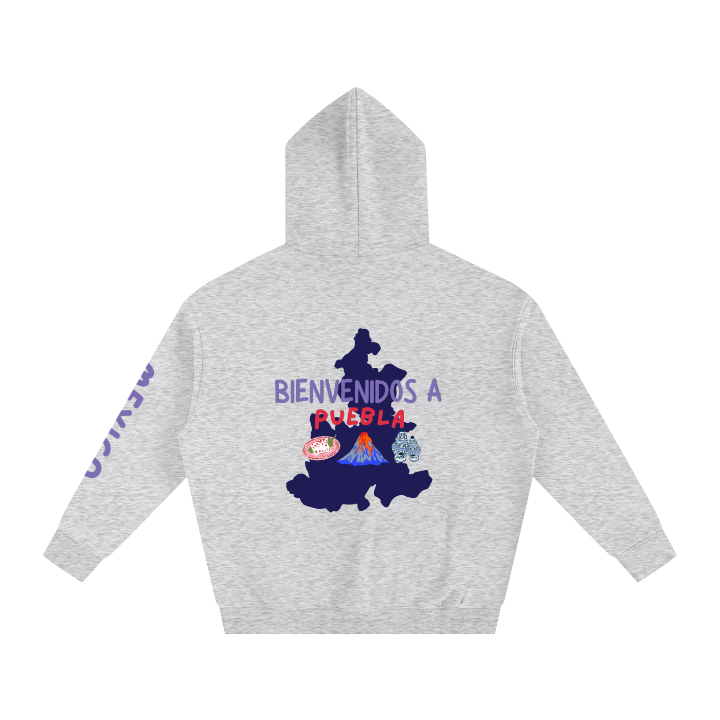 Bienvenidos a Puebla Hoodie