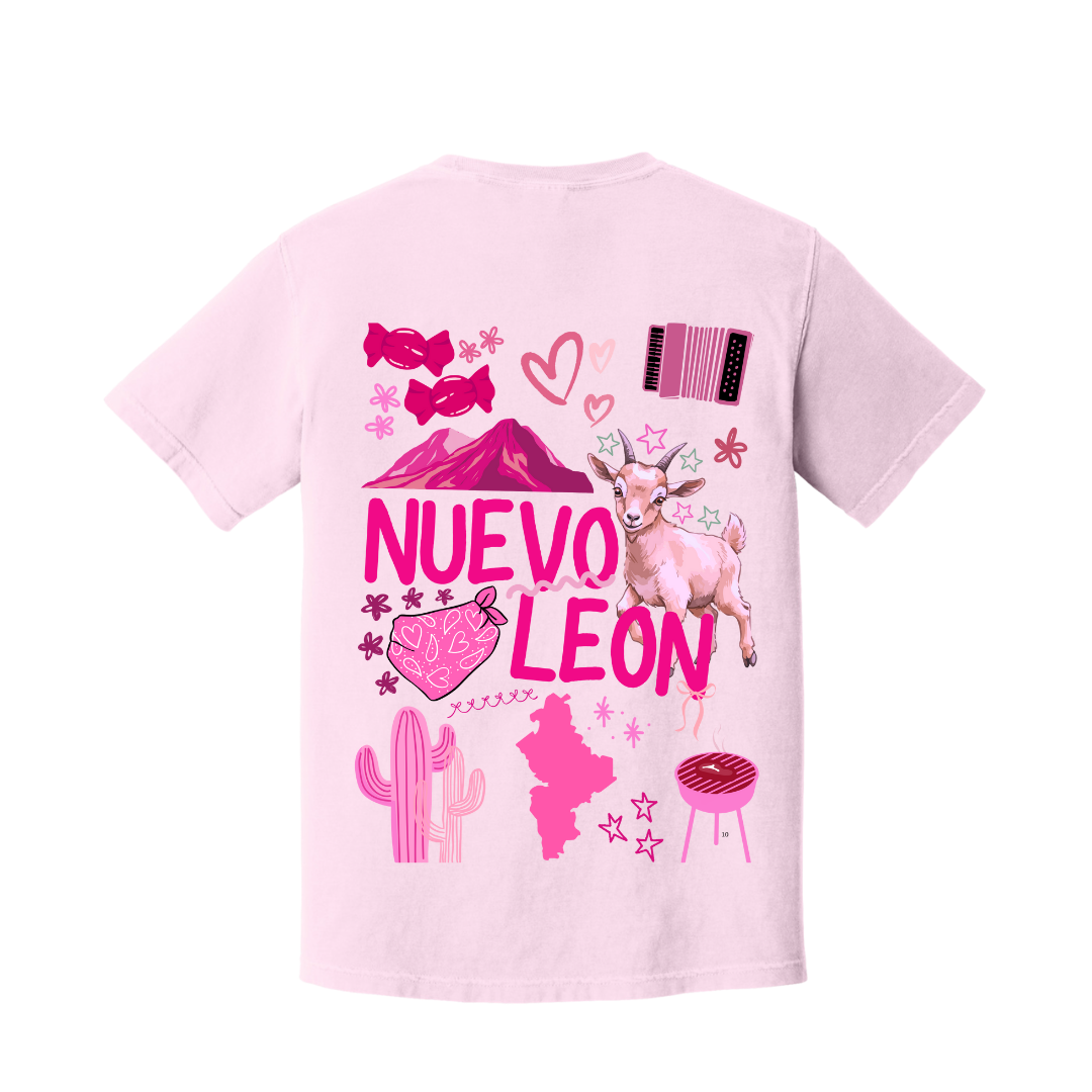 Mexico States Pink Herencia Tee Collection