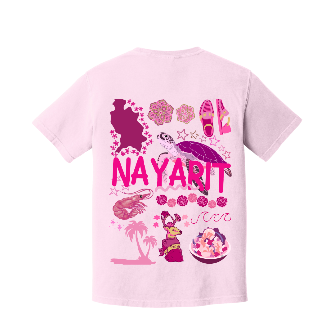 Mexico States Pink Herencia Tee Collection
