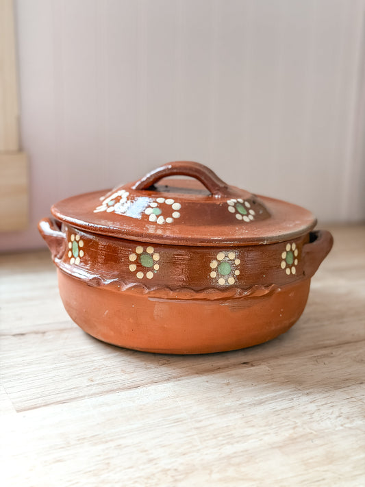 Barro Cazuela Con Tapa